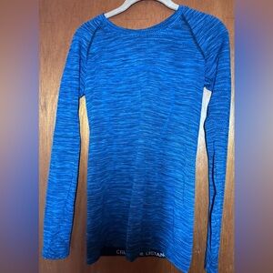 lululemon athletica Blue althletic long sleeve  Top